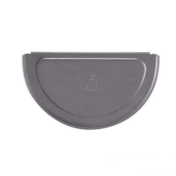 125mm Half Round Quartz Zinc Gutter Stop End